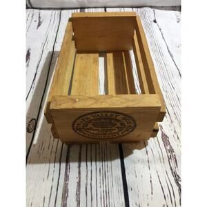 Napa Valley Cassette Tape Box Wood Vintage Gold Coast Paper Logo
